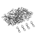 50 Pieces Fast Connecting Clips Fishing  Clips Swivels Connector 10mm