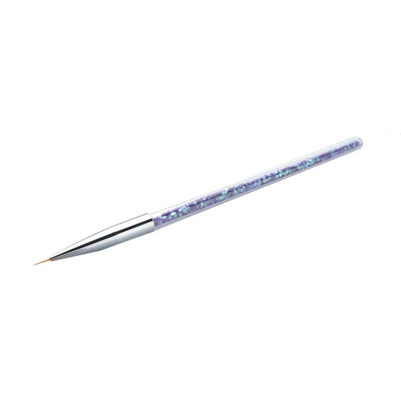 Professional Nail Art Liner Brush UV Gel Painting Acrylic Nail Brushes Stri F2P2