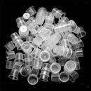 100pcs Disposable Plastic Tattoo Cup Pot Pigment Ink Holder Tattoo Tools S