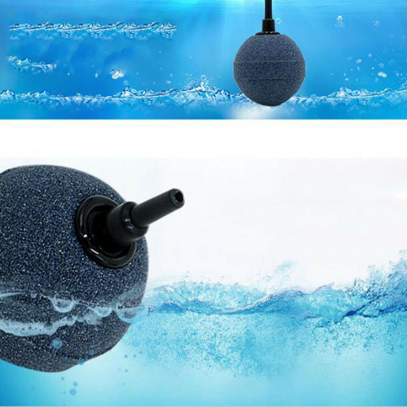 Aquarium bubble airstone aerator fish tank pond pump hydroponics disk diffuserOZ