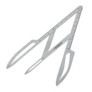 Stainless Calipers Eyebrow Stencil Microblading Makeup  Measure Ruler