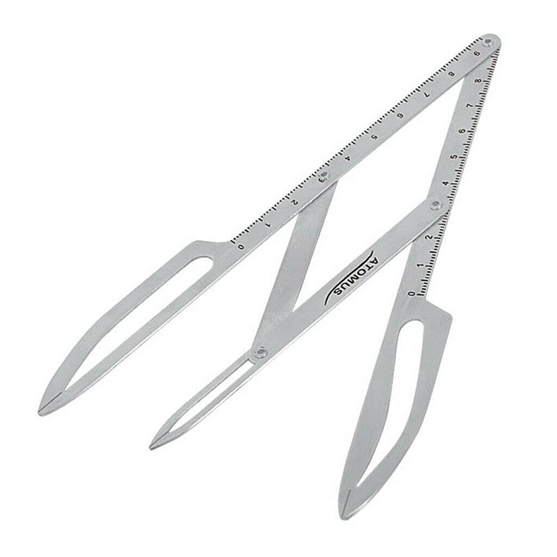 Stainless Calipers Eyebrow Stencil Microblading Makeup  Measure Ruler