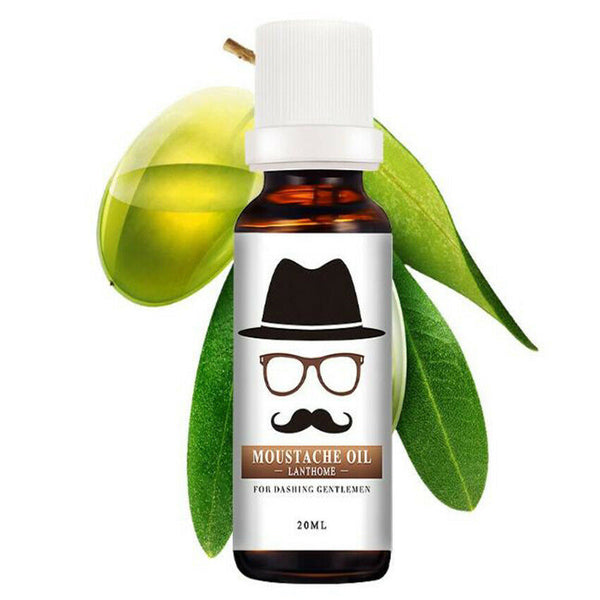 Beard Oil Comb Brush Beard Care Kit Mustache Grooming Travel Bag Set for Men