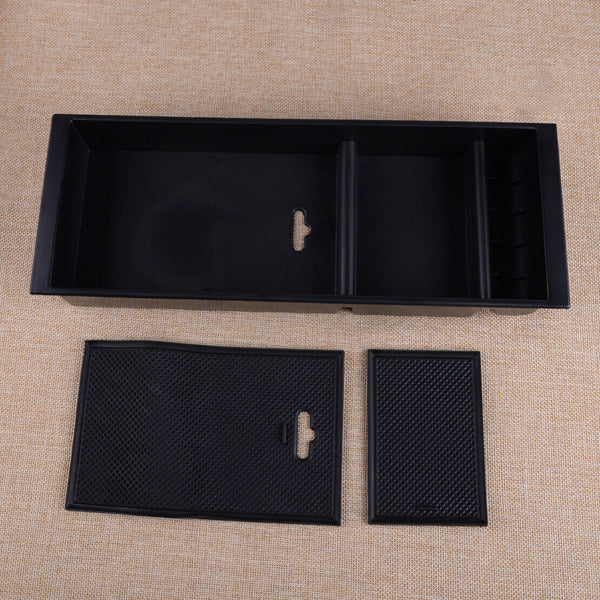 Center Console Glove Storage Box Armrest Organizer fit for Ford F150 15-2017