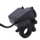 12V Car Cigarette Lighter Socket Motorcycle Auto Mounting Socket with Cover D8B2