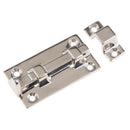 Polished Boat Barrel Bolt Door Latch / Lock Set - Marine 316 Grade Stainless