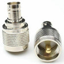 2pcs RF coaxial coax adapter BNC female to UHF male PL-259