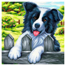 5D DIY Full Drill Diamond Painting Cartoon Dog Cross Stitch Embroidery Kits