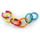 12pcs Baby Teething Rings BPA Free Silicone Teether Bracelet - Sensory Rings