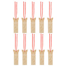 10pcs Country Wooden Butterfly Crafts Tags Bookmark Scrapbooking Wedding DIY