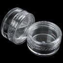 50 Pieces Travel Cosmetic Sample Containers 5 Gram Plastic Pot Jars