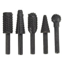 5PCS 1/4'' Drill Bit Set Cutting Tools For Woodworking Wood Carving Tool  BX