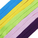 5 pair Flat Shoelaces 5 colors