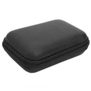 Mini Zipper Earbud Pouch USB Cable Portable Earphone Storage Bag (Black) A