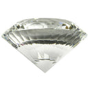 Transparent Multi-Faceted Crystal Diamond, 80mm Clear Crystal Glass Diamond B1S1