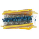 600pcs 30 Kinds Value 1% 0.25W 1/4W Metal Film Resistor Mix Selection (1~1M Y9U3