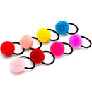 10pcs baby hair accessories cute hairball baby girls head wear rubber bands  Z