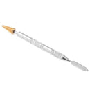 Dual Head Brass Head Leather Edge Oil Dye Pen Paint Roller Tool for Craft