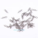100pcs Spring Lock Pins Stainless Steel Bait Pin Crank Hook Connect Fixed Pin