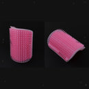 2pcs Cats Brush Corner Cat Massage Self Groomer Comb Brush Pink Cat Product