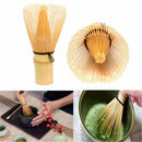 Matcha Whisks Bamboo Powder Green Tea Japanese Brush Tool, 80 Prongs G8X5