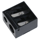 Double Holes Pencil Sharpener Make-Up Pencil Multifunctional Pencil Sharpener Gw