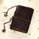 Helm String Faux Leather Journal Travel Blank Diary A5 Loose-leaf Notebook Delux