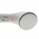White Ultrasound Heat Therapy Body Pain Relief Ultrasonic Beauty Massager Tool