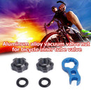 Bike Schrader Valve Presta Valve Bicycle Wheel Converter Nut Rim Conversion Nut
