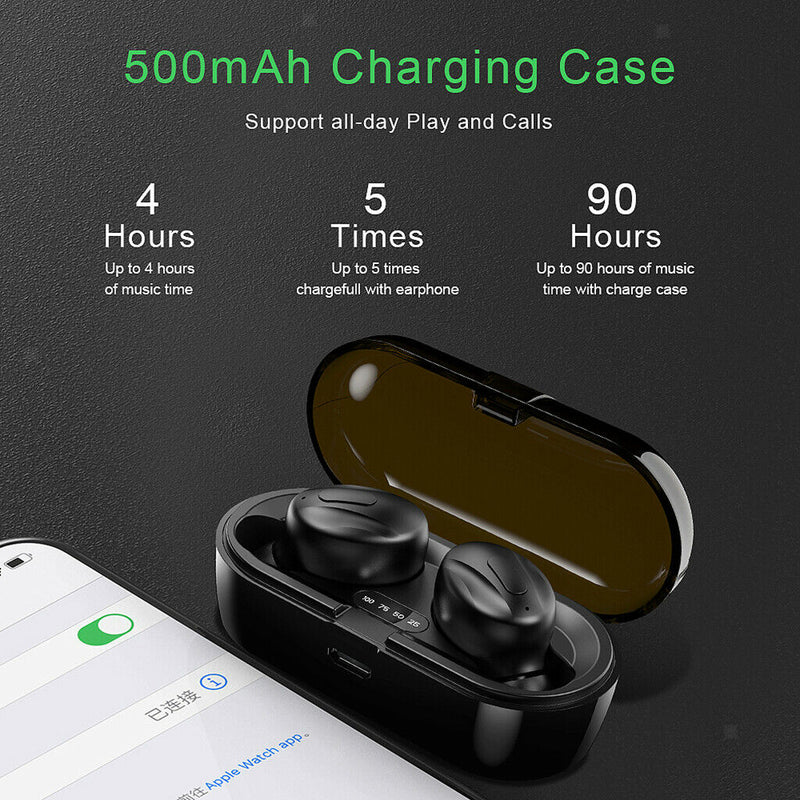 XG-13 Ture Wireless Hifi Stereo Bluetooth 5.0 TWS Earphone w/ Charging Box with