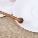 Wooden Coffee Tea Honey Stirring Mixing Tableware Paint Color Coffee Accessori_