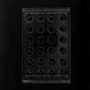 Transparent Plexiglass 24 Positions 5ml Centrifuge Tube Holder Stand Rack