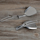 Outdoor Foldable Camping Stainless Steel Spatula BBQ Grilling Cooking Utensil