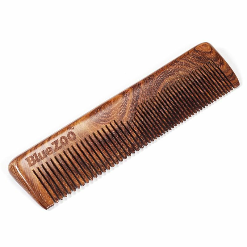 Pocket Sandalwood Durable Thick Fine Comb Man Beard Nursing Portable Comb New