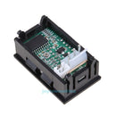 Auto Car Motorcycle Motorbike 0-100V Voltage Tester 0-10A Ampere Meter Black
