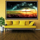 5D DIY Full Drill Diamond Painting Starry Sky Cross Stitch Embroidery (D)