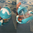 320ml Baby Bottle Kids Cup Silicone Children Training Cups Cute Baby Drinki