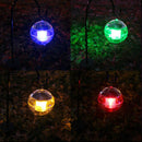 Solar Power Waterproof Color LED Floating Pool light Garden Night Lamp New UPM