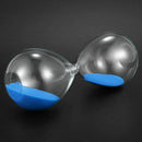 Large Fashion Blue Sand Glass Sandglass Hourglass Timer Clear Smooth Glass