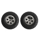 2pcs Plastic Wheel Tires Tyres for 1:12 RC Buggy Monster Truck Spare Parts