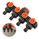 Garden Water Tap Splitter Adaptor Quick Thread Hose Pipe Connector Adapter Q0Z2
