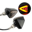 Motorcycle Turn Signal Light Bulb, 1Pair LED Turn Signal Daytime Running Li