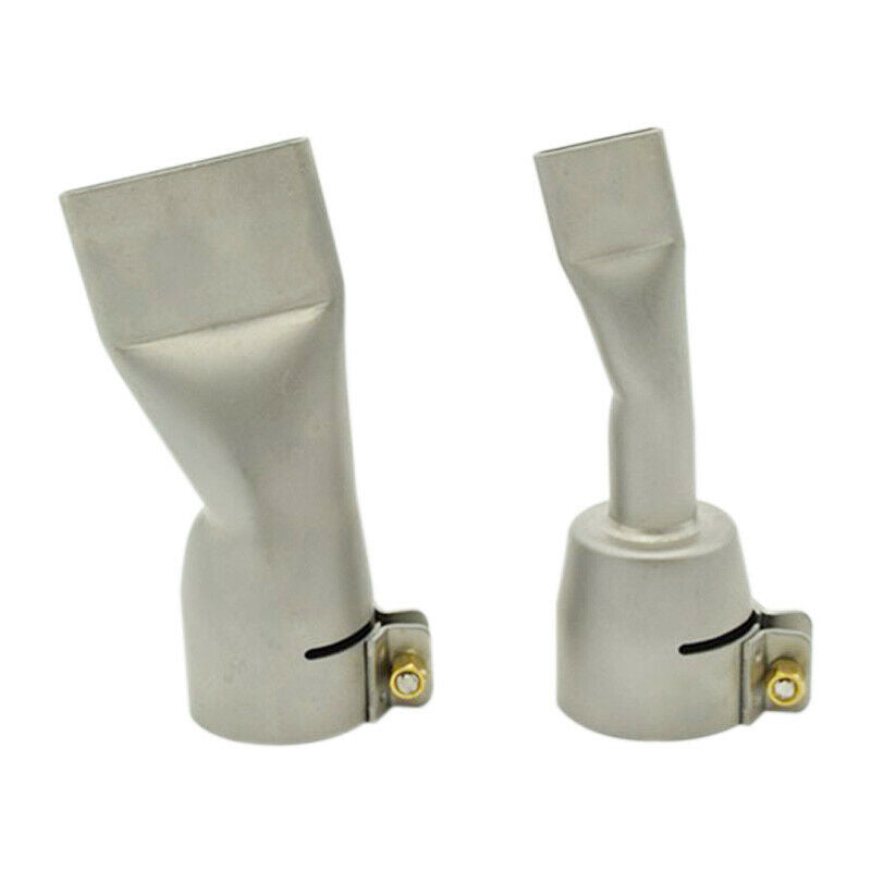 2Pcs Welding Nozzles For Leister / Bak Hot Air Heat ,20Mm And 40Mm Flat Wel N1M2