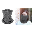 2 Pieces Silky Outdoor Motorcycle Balaclava Scarf Ski Neck Gaiter Headwear