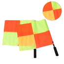 Soccer Referee Flag Professional Fair Football Linesman Sport Game Equipment FT