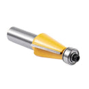 1pc 1/2 Inch Shank 11.25 Degree Chamfer & Bevel Edging Router Bit Woodworki