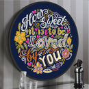 DIY Letter Special Shaped Diamond Painting Mural w/Tassel Home Wall Decor