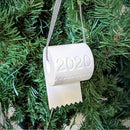 Christmas Tree Ornament 2020 Hanging Toilet Roll Xmas Toilet Paper Decorated NEW