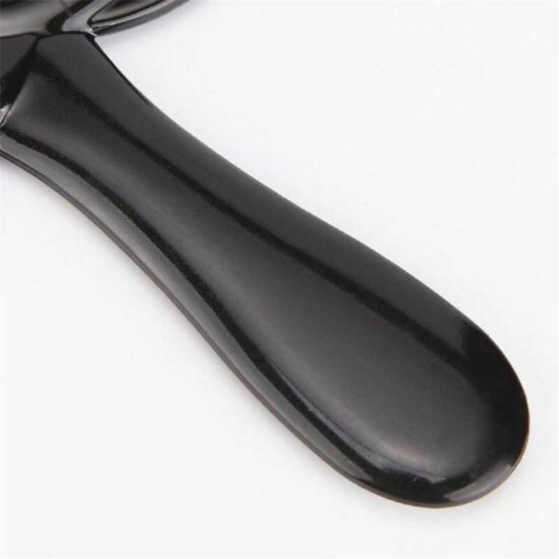 Portable Makeup Mirror Folding Handing Cosmetic Makeup Mirror Round On LQI