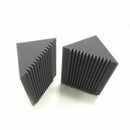 6 PCS Acoustic Foam Charcoal/Black Bass Trap Sound Absorption Studio Soundp K9O5